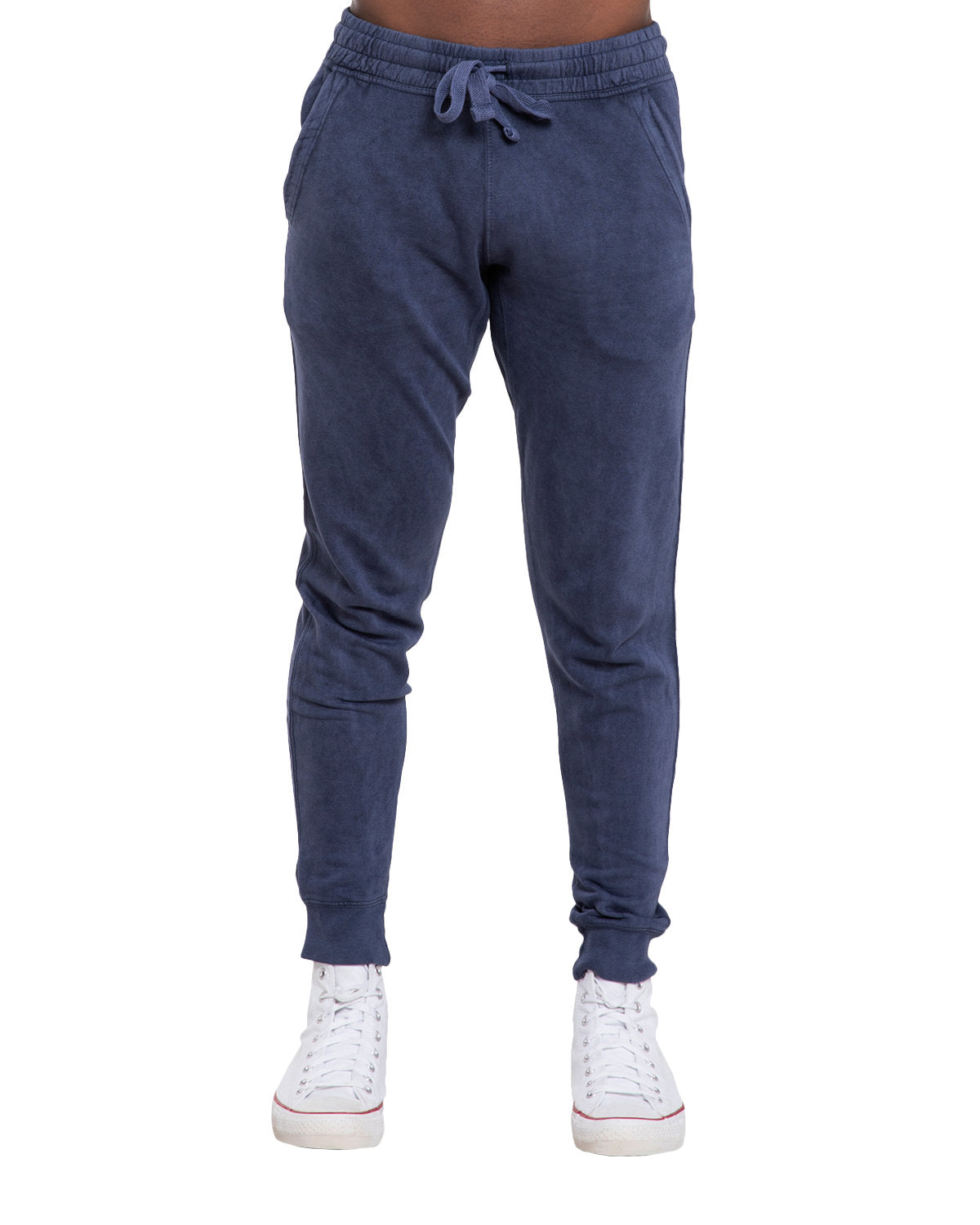 Lane Seven Unisex Vintage Jogger Pant VINTAGE DENIM