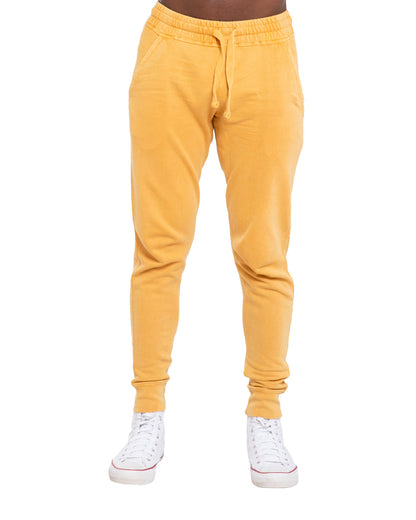 Lane Seven Unisex Vintage Jogger Pant VINTAGE MUSTARD