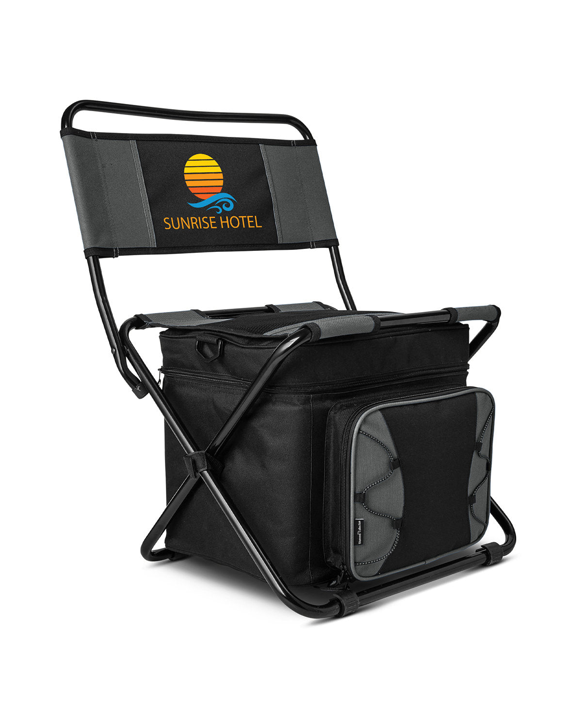 Prime Line Folding Cooler Chair GRAY