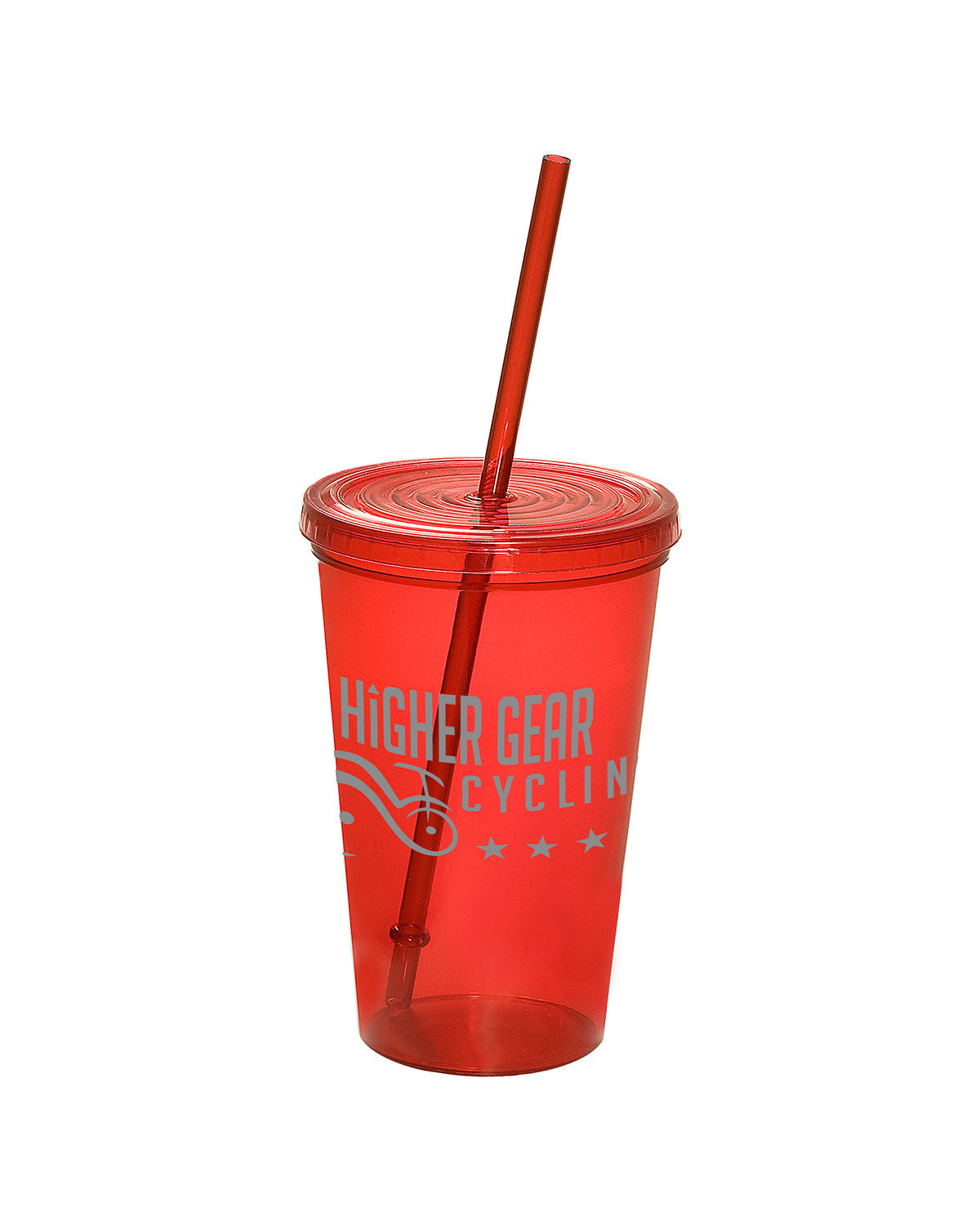 USA Made 20oz Econo Sturdy Sipper Tumbler RED