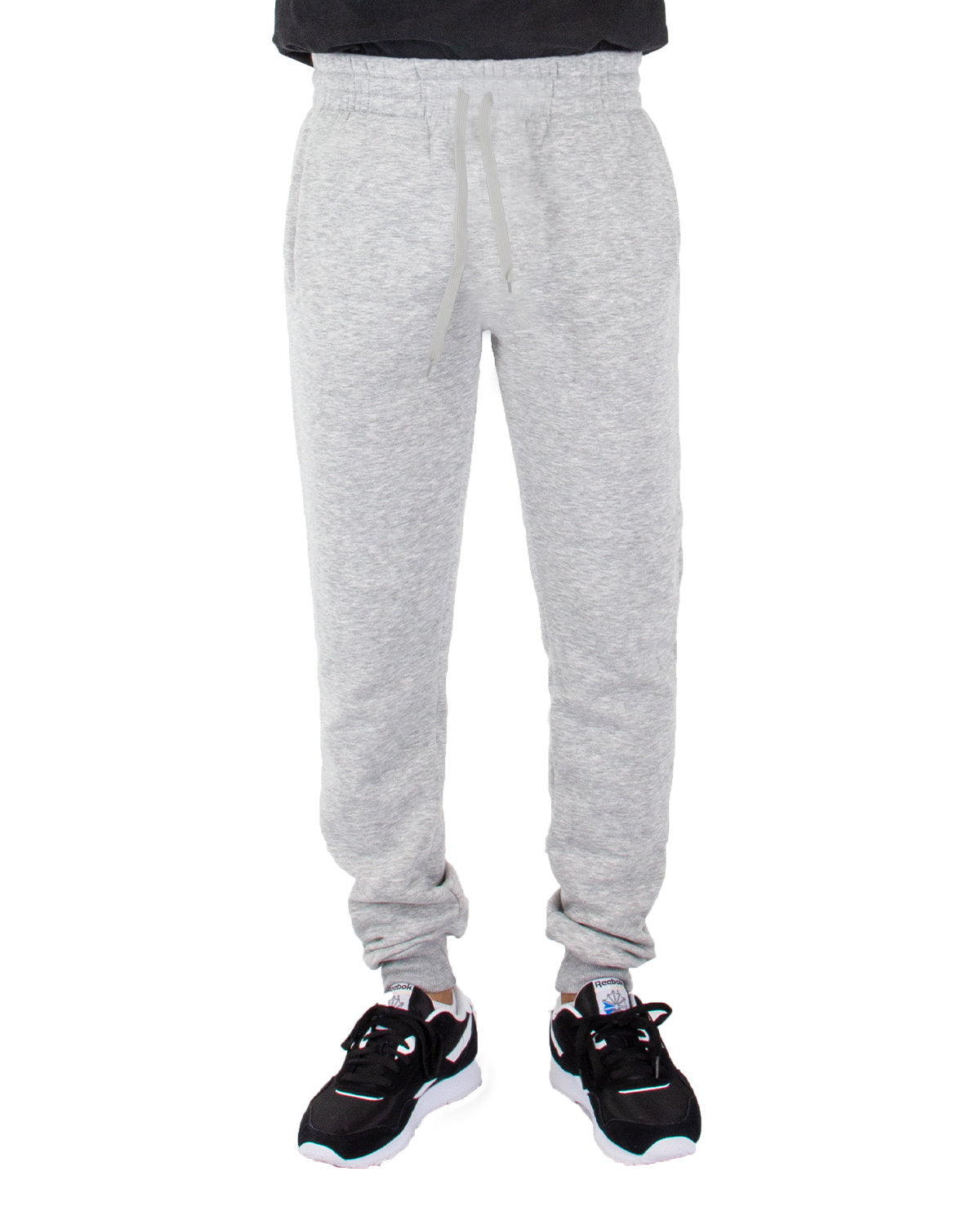 Shaka Wear Men's Fleece Jogger HEATHER GREY