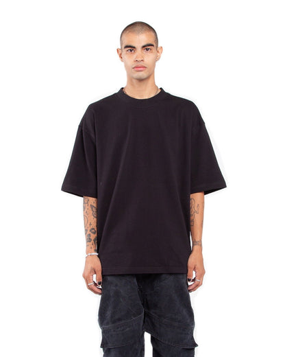 Shaka Wear Men's Garment Dyed Designer T-Shirt BLACK