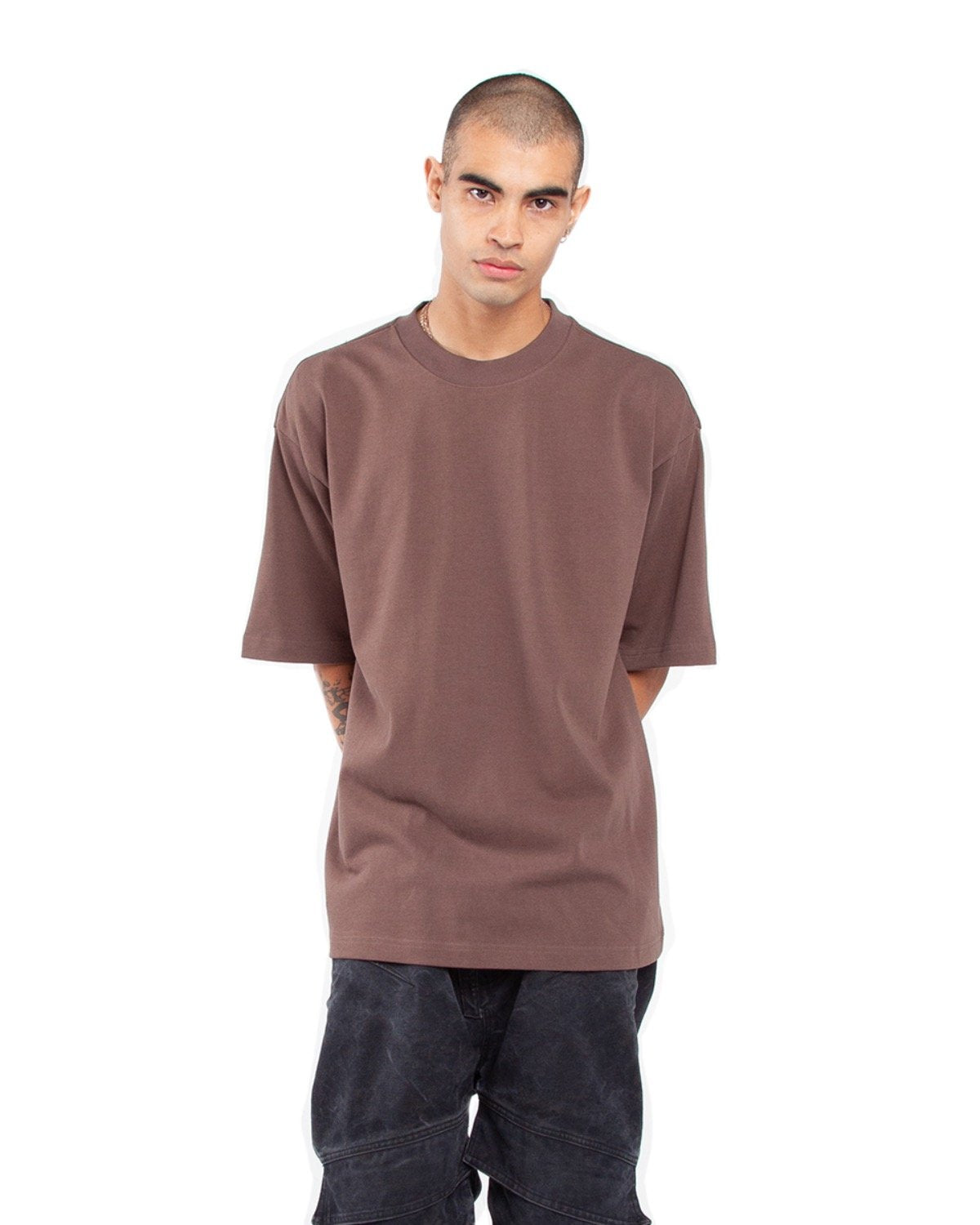 Shaka Wear Men's Garment Dyed Designer T-Shirt