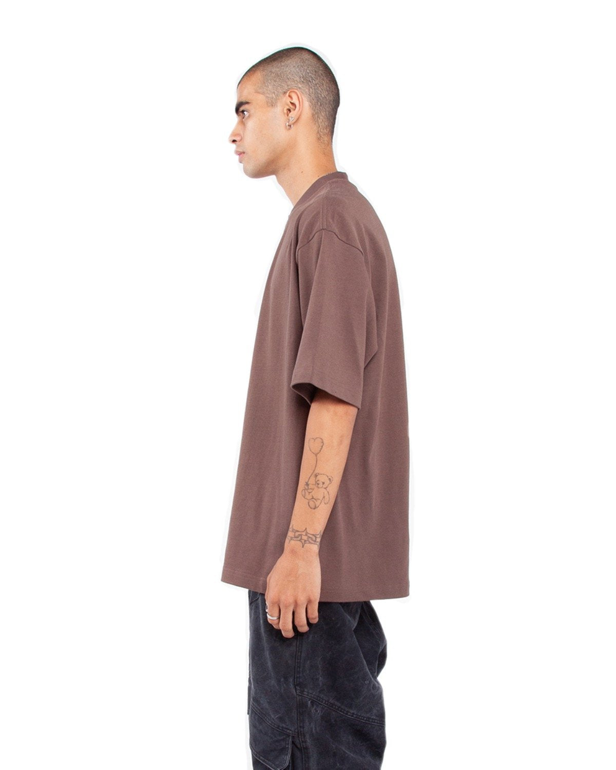 Shaka Wear Men's Garment Dyed Designer T-Shirt