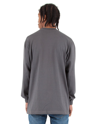 Shaka Wear Men's Tall Max Heavyweight Long-Sleeve T-Shirt