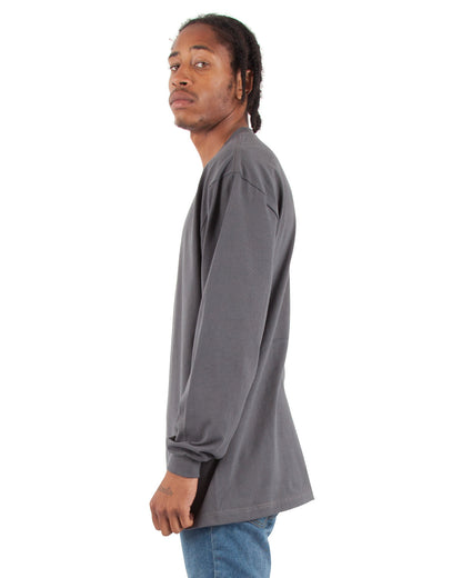 Shaka Wear Men's Tall Max Heavyweight Long-Sleeve T-Shirt