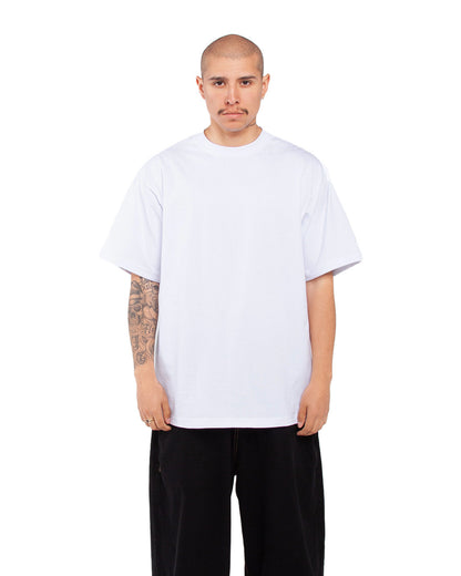 Shaka Wear Men's Tall Max Heavyweight Short-Sleeve T-Shirt WHITE