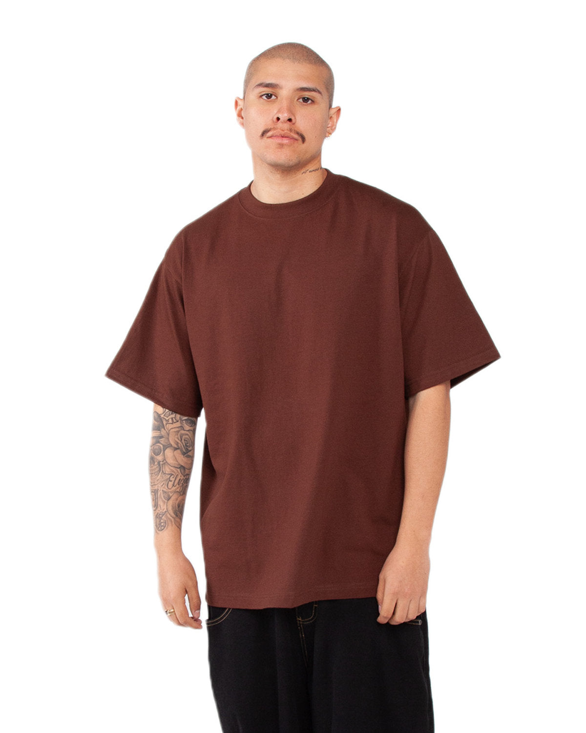 Shaka Wear Men's Tall Max Heavyweight Short-Sleeve T-Shirt