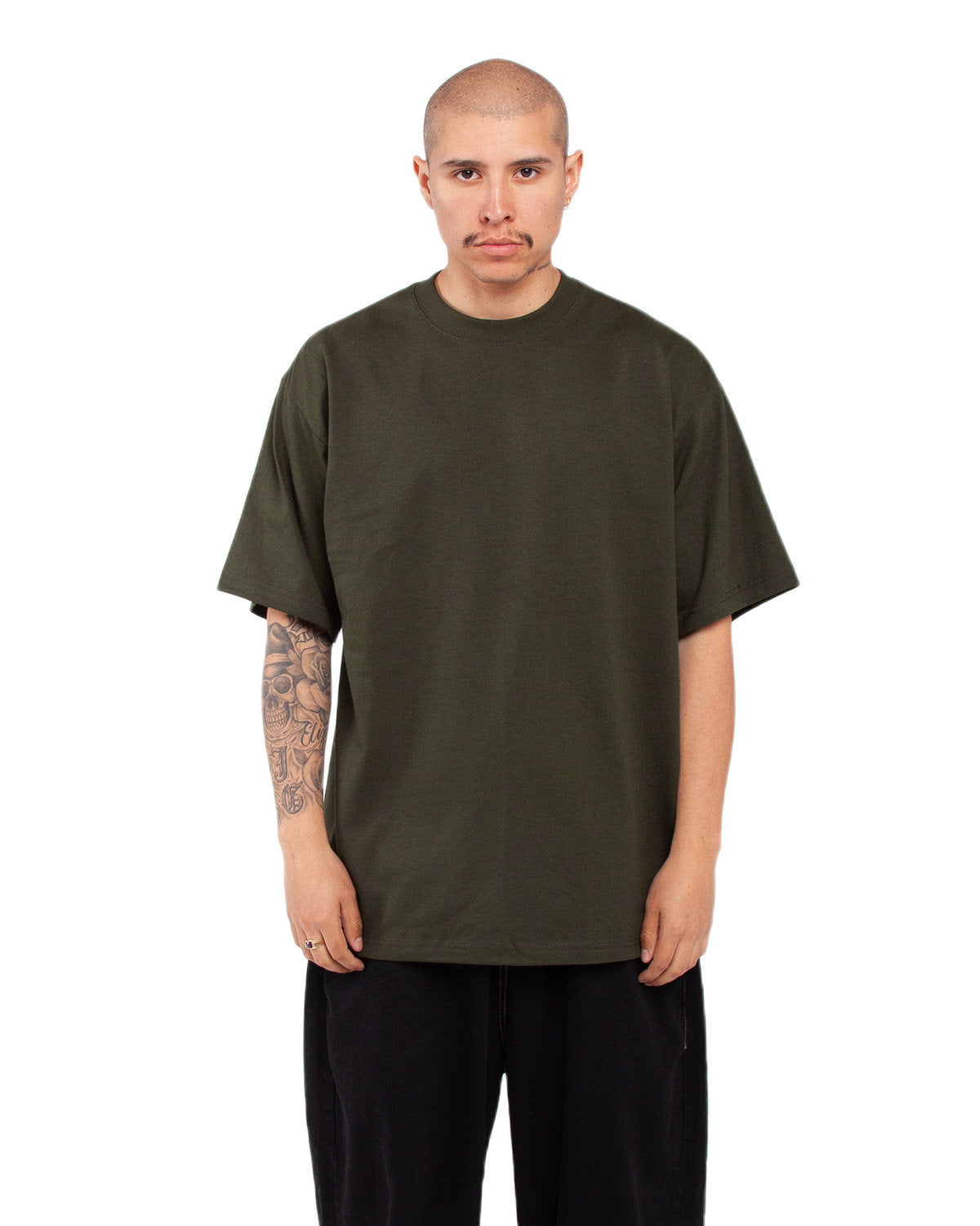 Shaka Wear Men's Tall Max Heavyweight Short-Sleeve T-Shirt