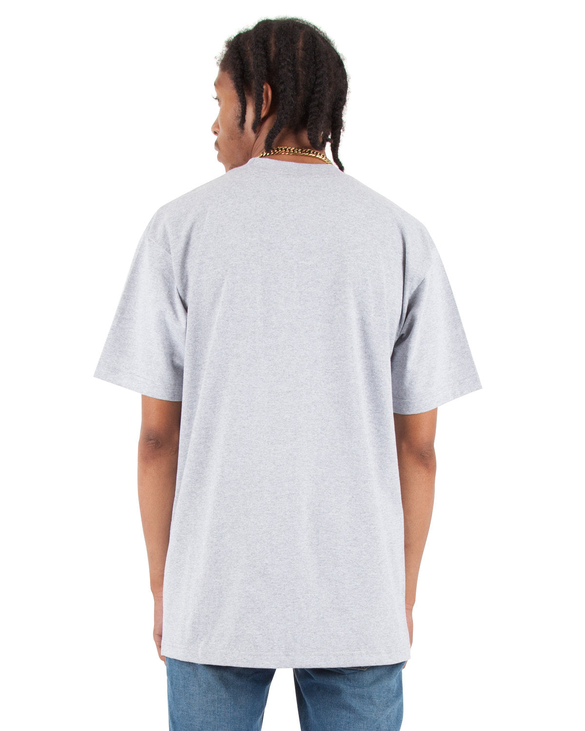 Shaka Wear Men's Tall Max Heavyweight Short-Sleeve T-Shirt