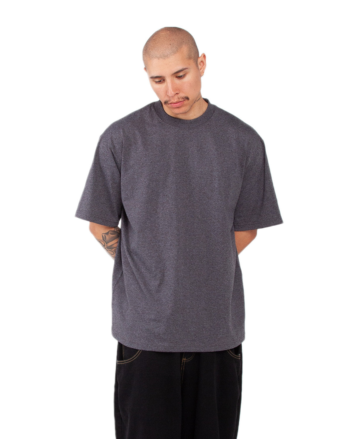 Shaka Wear Men's Tall Max Heavyweight Short-Sleeve T-Shirt