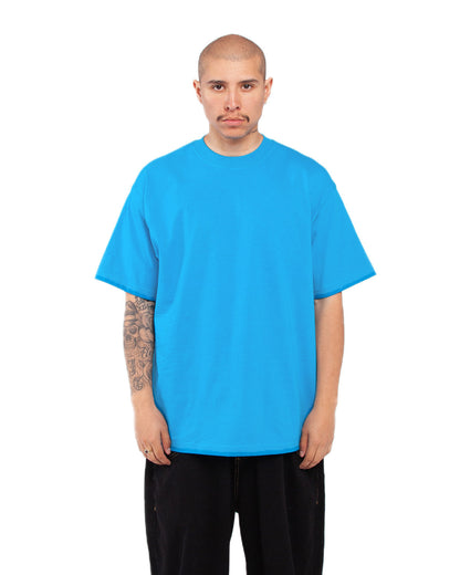 Shaka Wear Men's Tall Max Heavyweight Short-Sleeve T-Shirt TURQUOISE