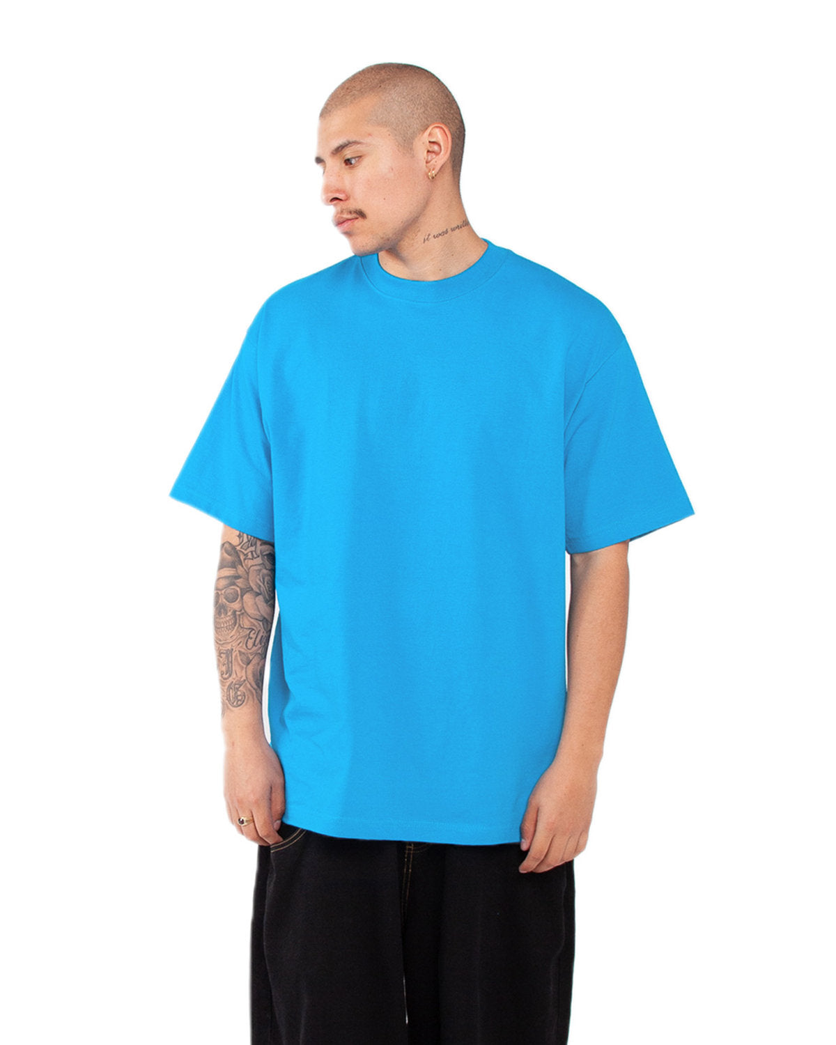 Shaka Wear Men's Tall Max Heavyweight Short-Sleeve T-Shirt