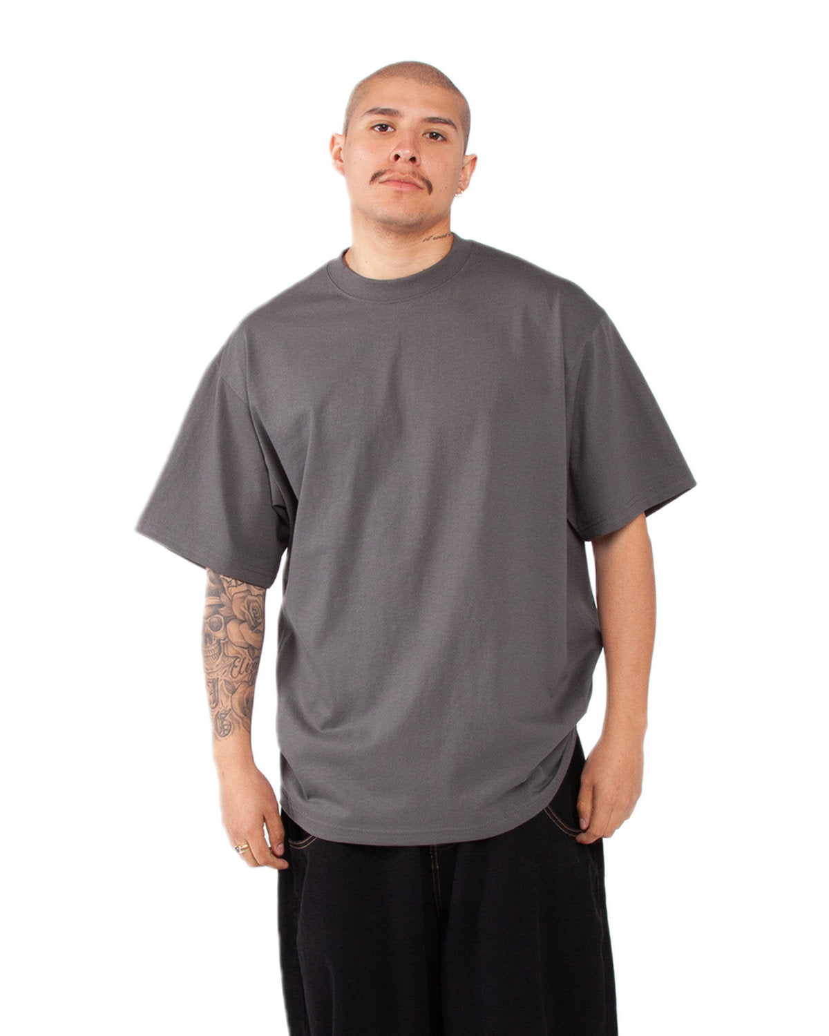 Shaka Wear Men's Tall Max Heavyweight Short-Sleeve T-Shirt