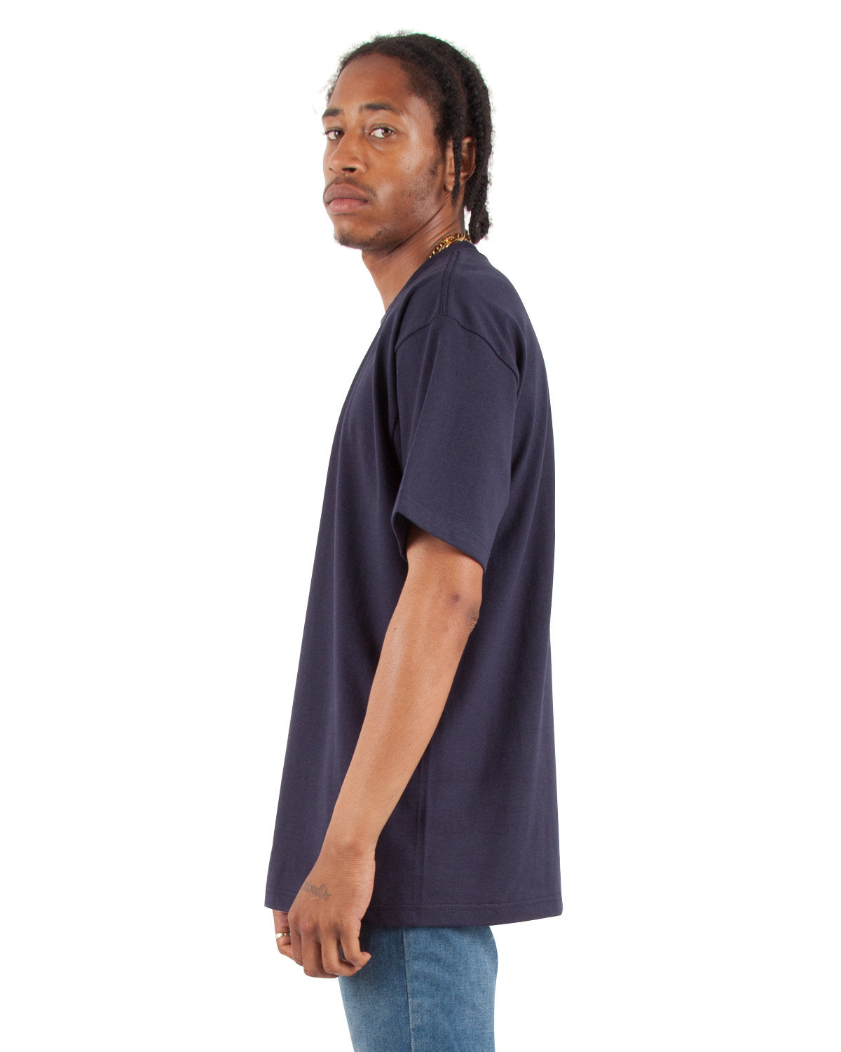 Shaka Wear Men's Tall Max Heavyweight Short-Sleeve T-Shirt