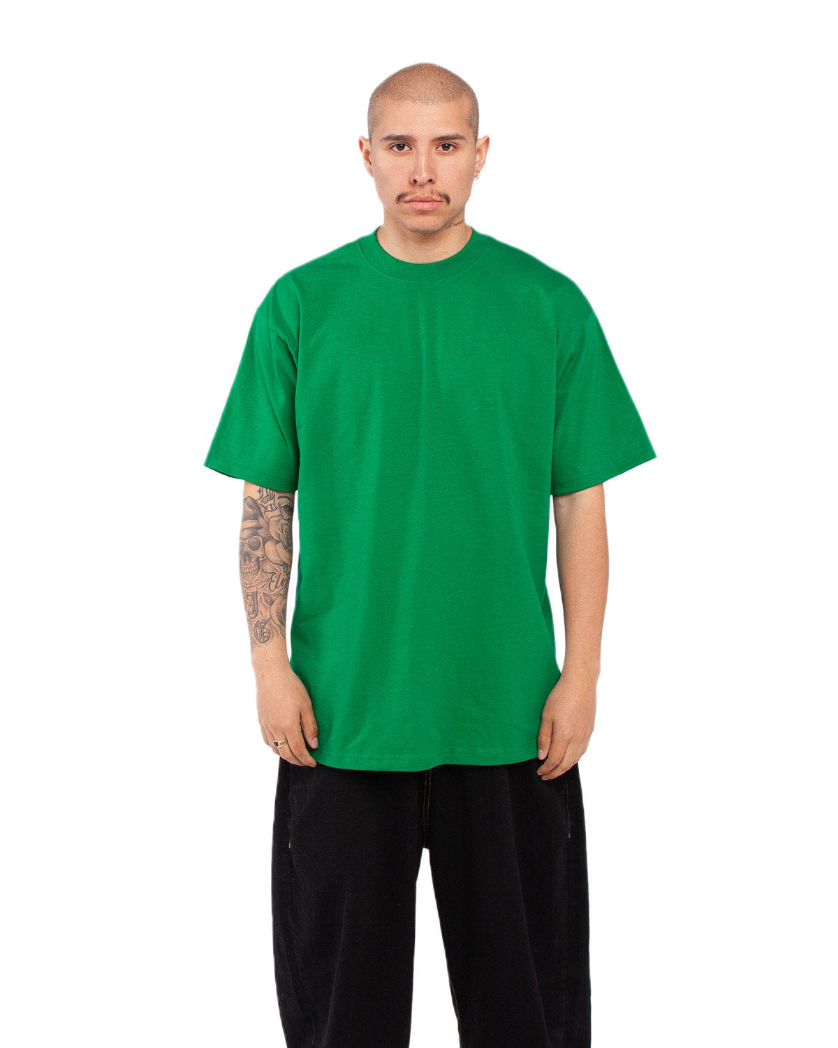 Shaka Wear Men's Tall Max Heavyweight Short-Sleeve T-Shirt KELLY GREEN