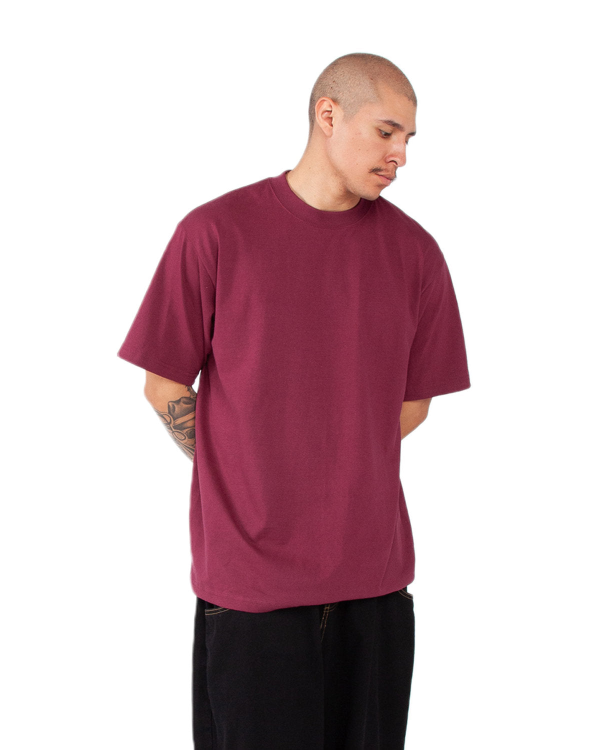 Shaka Wear Men's Tall Max Heavyweight Short-Sleeve T-Shirt