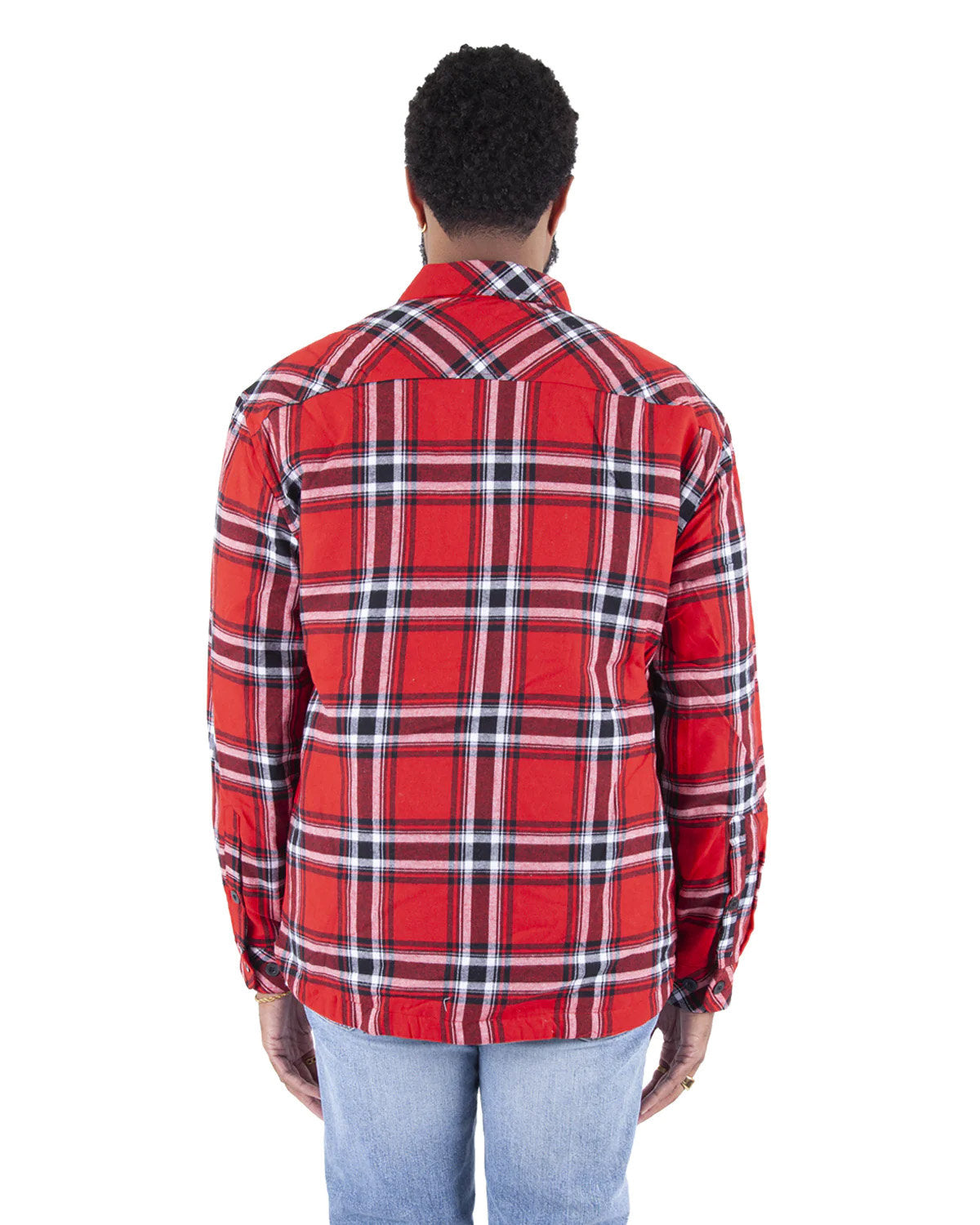 Shaka Wear Men's Plaid Flannel Jacket