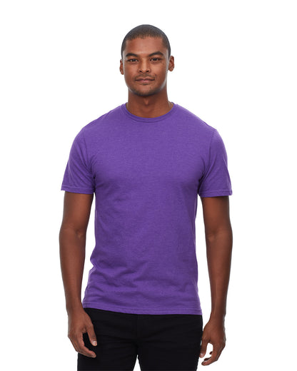 Threadfast Apparel Epic Unisex CVC T-Shirt HEATHER PURPLE