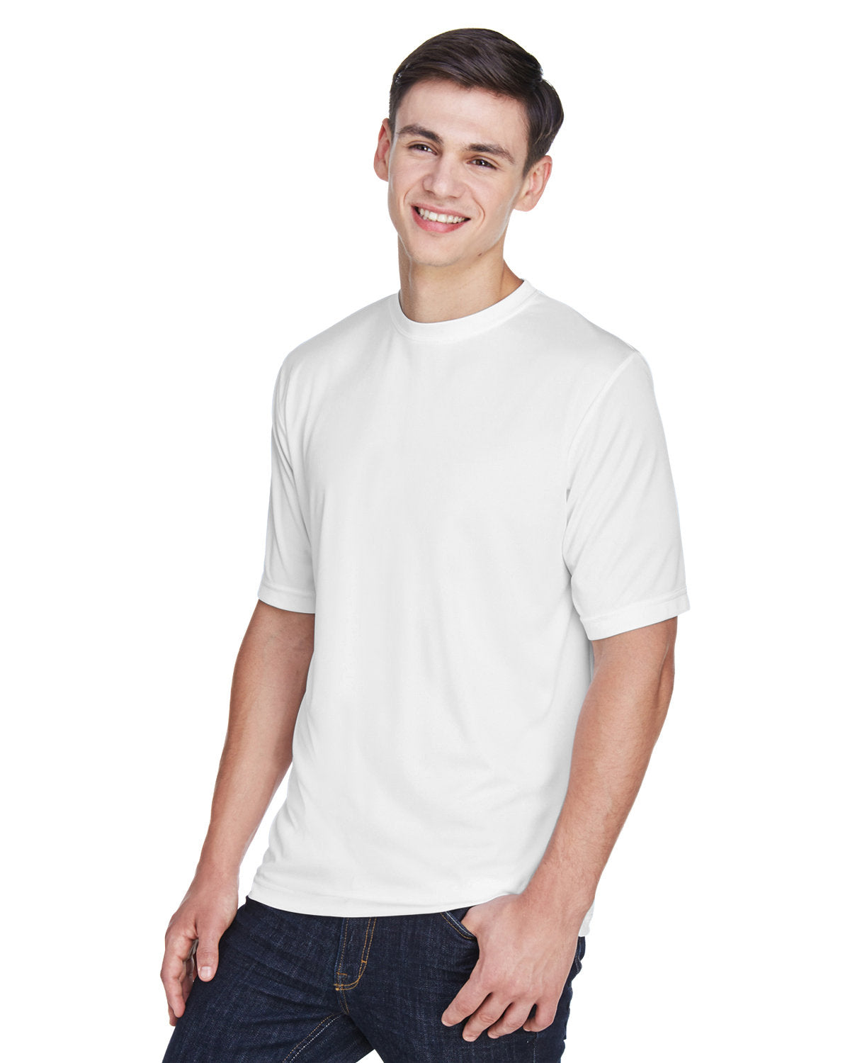 Team 365 Men's Zone Performance T-Shirt WHITE