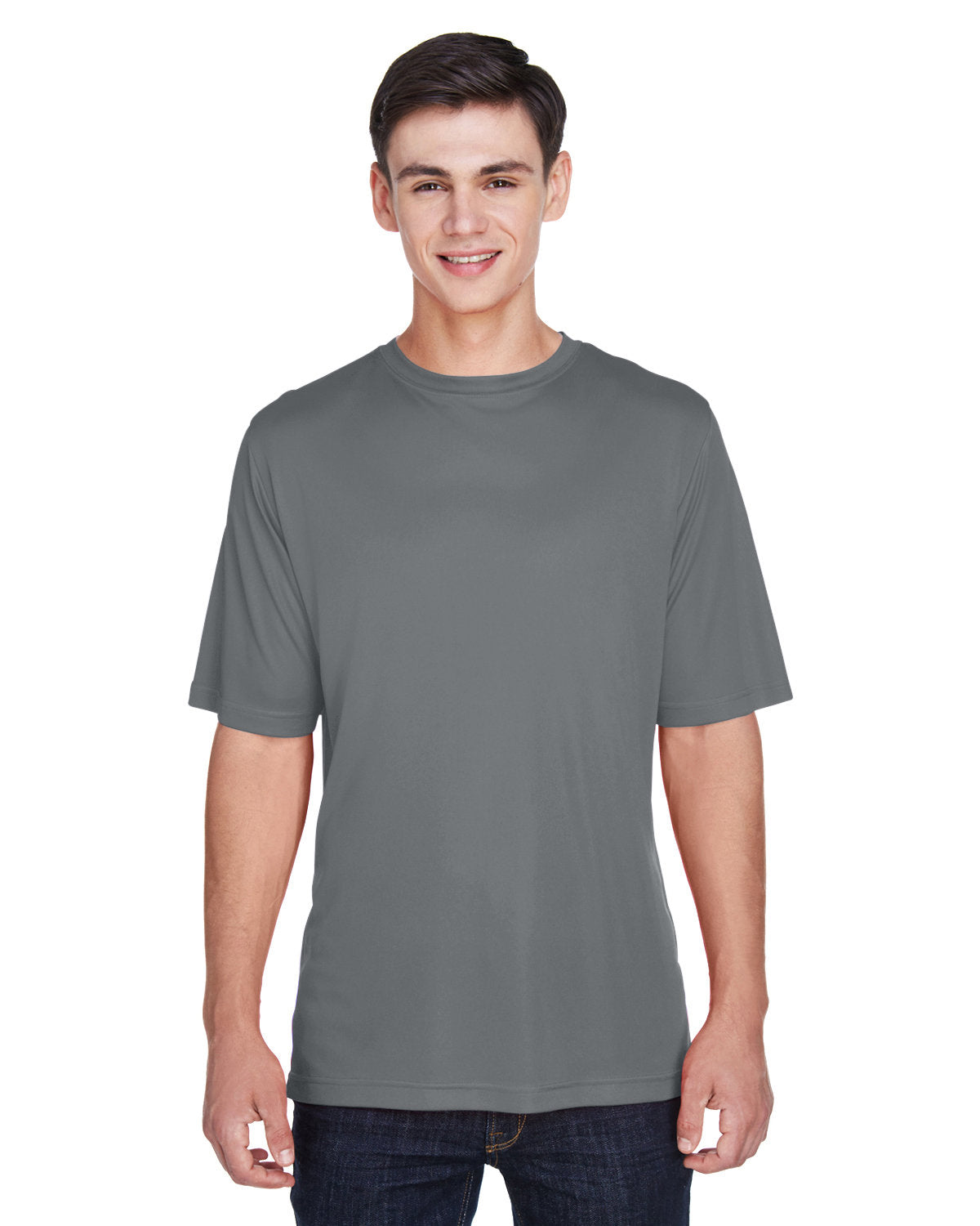 Team 365 Men's Zone Performance T-Shirt SPORT GRAPHITE