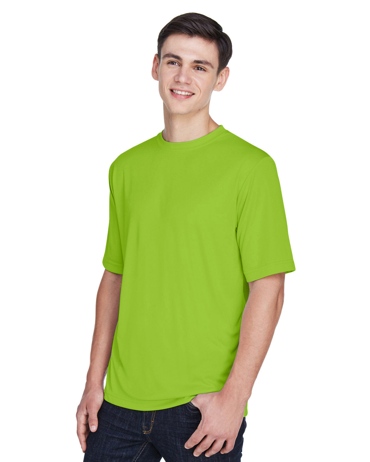 Team 365 Men's Zone Performance T-Shirt ACID GREEN