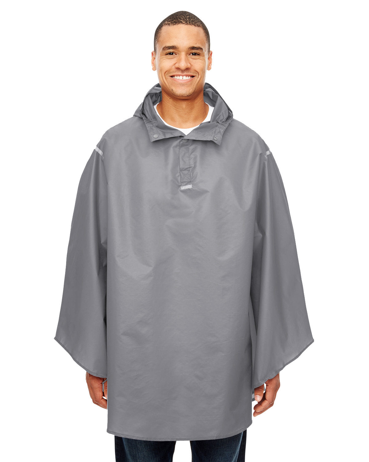 Team 365 Adult Zone Protect Packable Poncho SPORT GRAPHITE