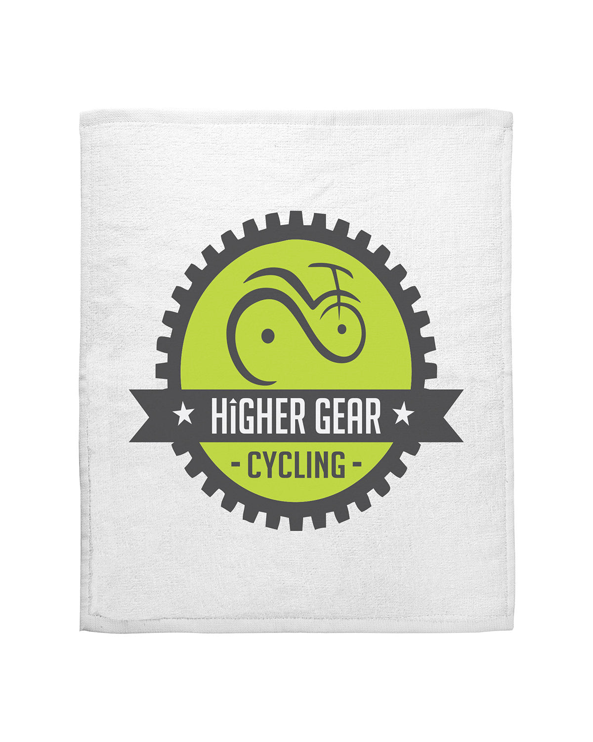 Prime Line Hemmed Cotton Rally Towel WHITE