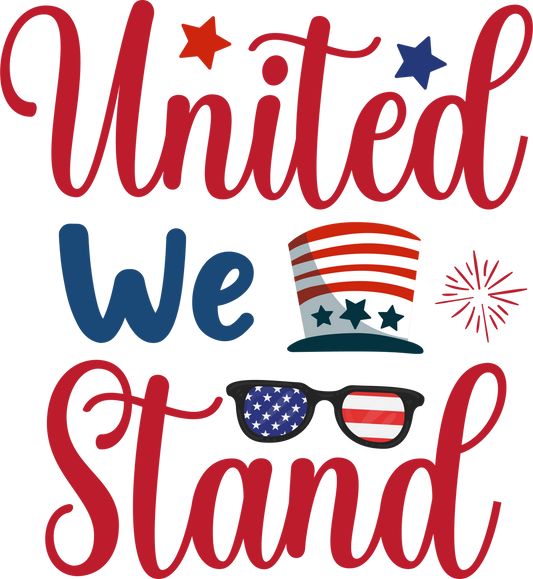 United We Stand - 1209 Ready to Press DTF Transfer