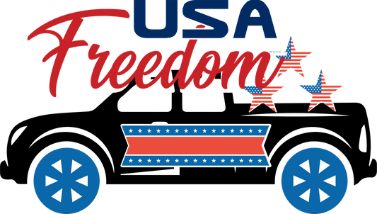 USA Freedom - 1216 Ready to Press DTF Transfer