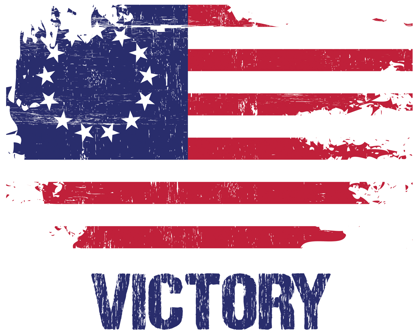 Victory Version 2 - Ready To Press DTF Transfer